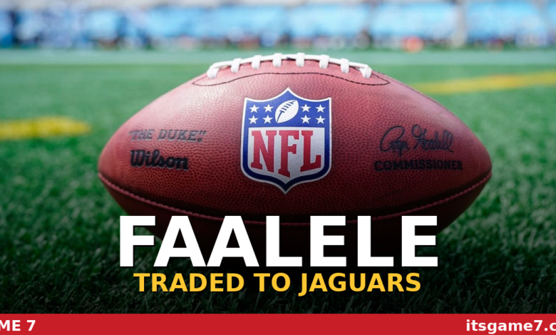 Giants Trade Daniel Faalele to Jaguars for Late-Round Pick as O-Line Room Sorts Itself Out 1