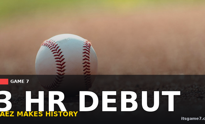 Joshua Baez Hits 3 Home Runs in MLB Debut, Cardinals Rookie Steals the Weekend 1
