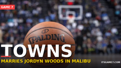 Karl-Anthony Towns and Jordyn Woods Just Got Married in Malibu, and the Knicks Delivered the Perfect Wedding Detail 3