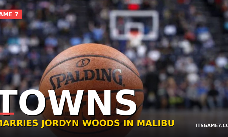 Karl-Anthony Towns and Jordyn Woods Just Got Married in Malibu, and the Knicks Delivered the Perfect Wedding Detail 1