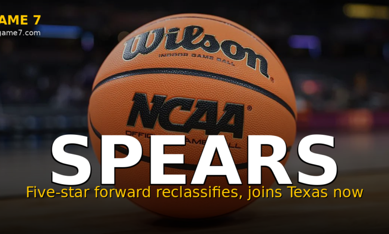 Marcus Spears Jr. Reclassifies to Texas and Puts the Longhorns at No. 1. Why Now?