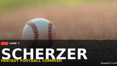 Max Scherzer Sets Blue Jays Fantasy Football Draft Order With Radar Gun and Support Staff 1
