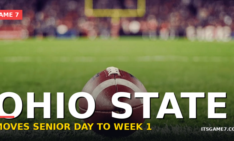 Ohio State Just Moved Senior Day to Week 1 to Remove Distractions From the Michigan Game 1