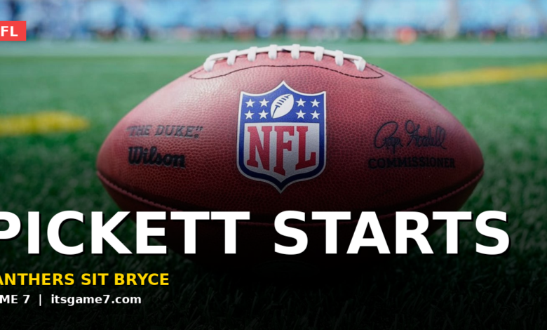 Panthers Name Kenny Pickett Hall of Fame Game Starter: Bryce Young Sits as Preseason Opens 1