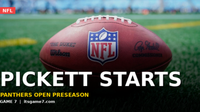 Panthers Name Kenny Pickett Hall of Fame Game Starter: Bryce Young Sits, Backup Race Heats Up 7