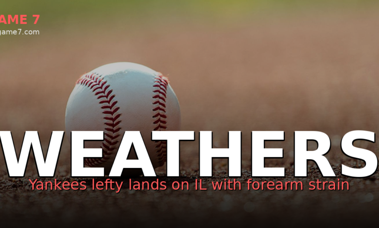 Ryan Weathers Hits the IL and the Yankees Rotation Just Got Scary Thin