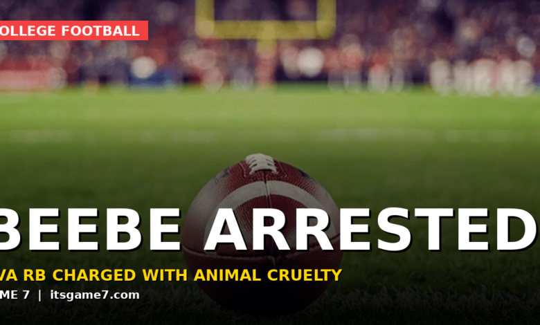 Virginia RB Solomon Beebe Arrested on Animal Cruelty Charges Before Season Opener 1