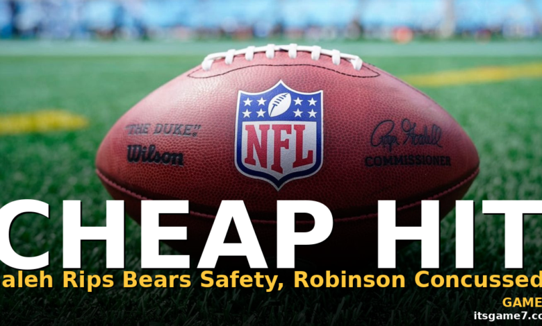 Titans Coach Robert Saleh Slams Xavier Woods for 'Cheap' Hit on Wan'Dale Robinson 1