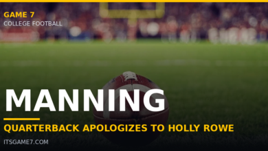 Arch Manning Apologizes to Holly Rowe After Calling AI Slap Video 'Hilarious' 9