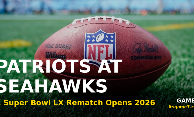 Patriots at Seahawks Opens the 2026 NFL Season in a Super Bowl LX Rematch