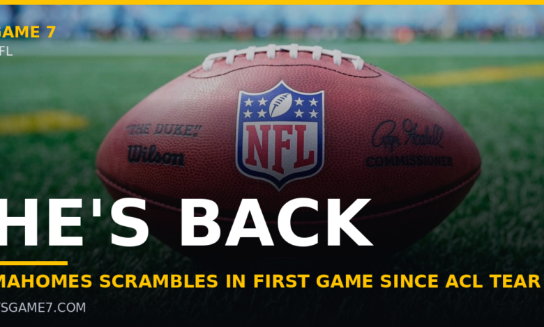 Patrick Mahomes Returns From Torn ACL, Scores on 15-Yard Scramble in Chiefs' 31-10 Win 1