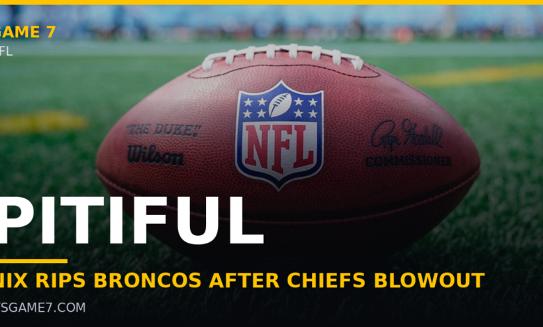 Bo Nix Calls Broncos Offense 'Pitiful' After 31-10 Loss to Chiefs in Davis Webb's Debut 1