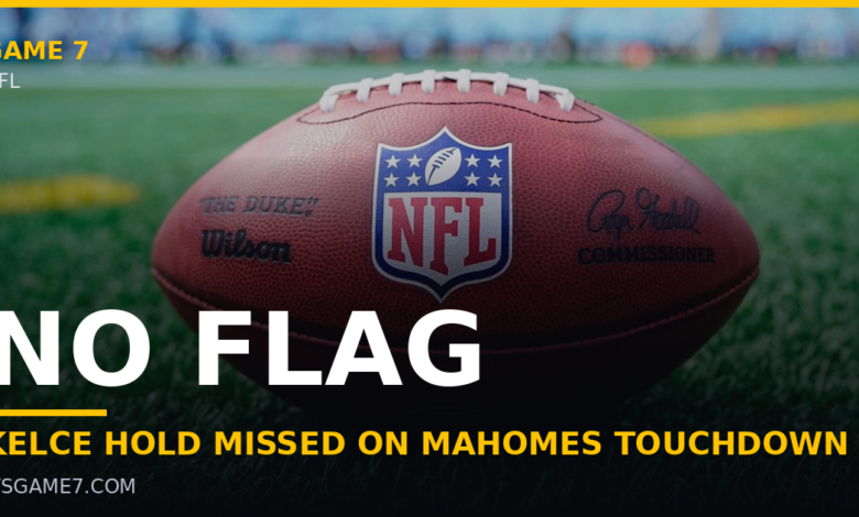 Travis Kelce Gets Away With Hold on Patrick Mahomes' Touchdown Run vs. Broncos 1