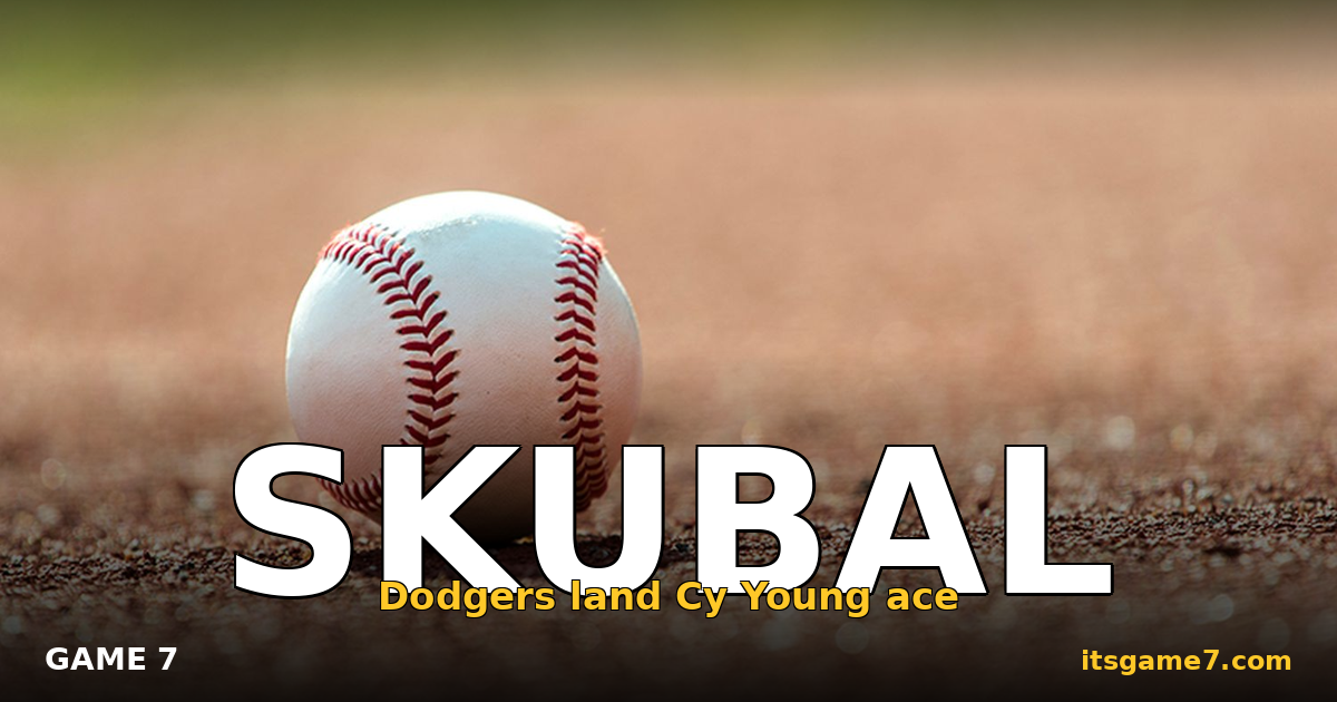 Tarik Skubal Traded to the Dodgers: The Deadline Move That Reshaped the National League