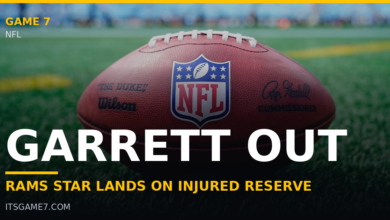 Myles Garrett Placed on Injured Reserve by Rams After Knee Procedure, Out at Least Four Games 3