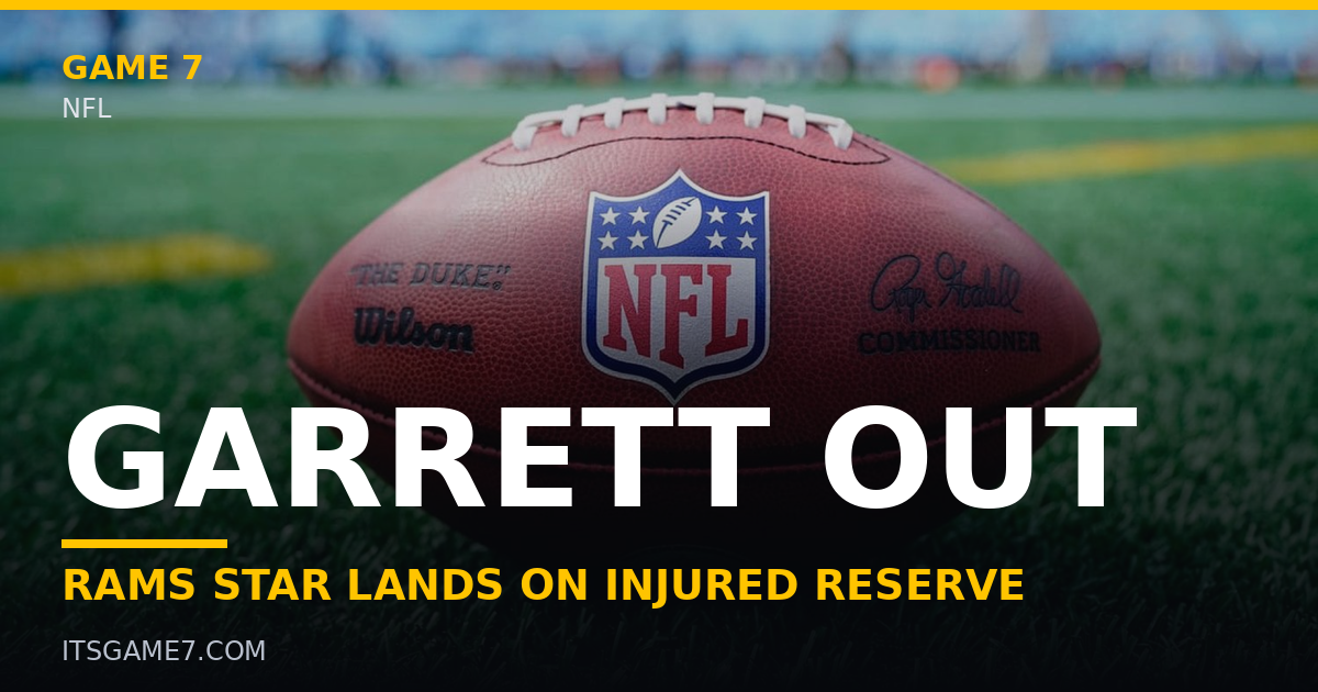 Myles Garrett Placed on Injured Reserve by Rams After Knee Procedure, Out at Least Four Games