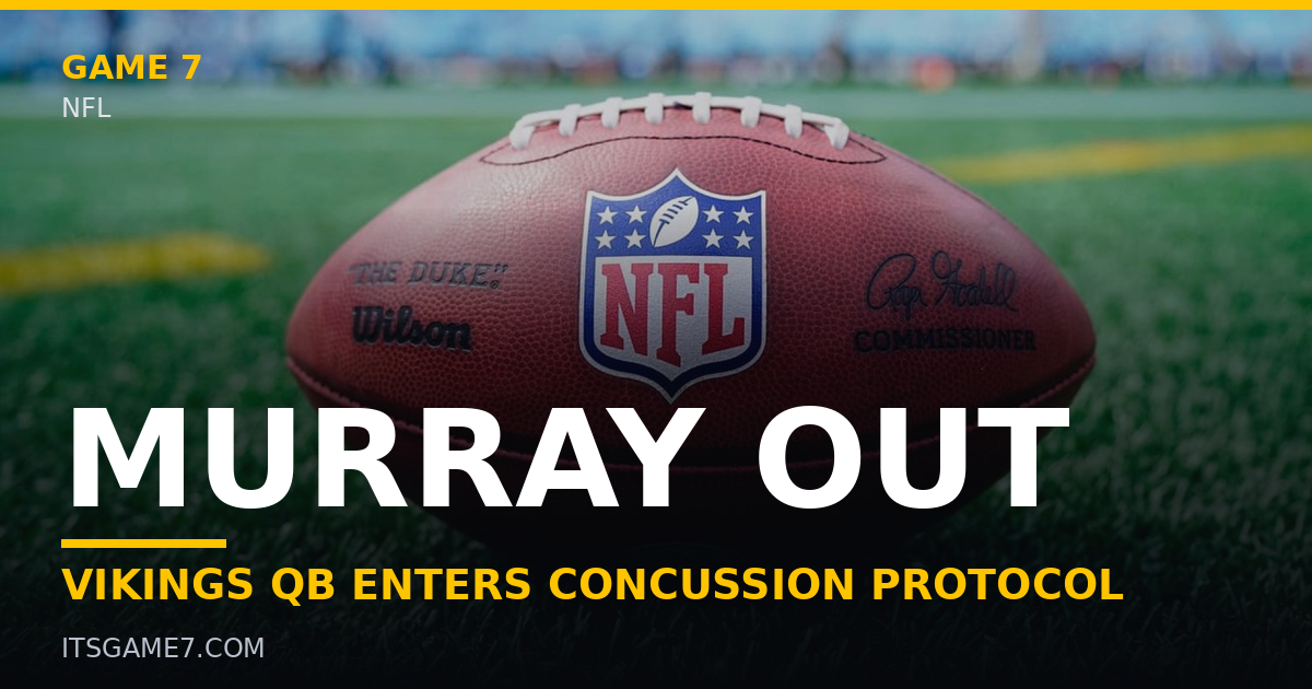 Kyler Murray in Concussion Protocol After Vikings Debut Ends Early in Win Over Packers