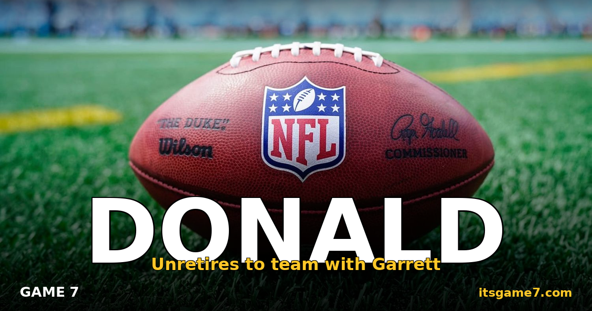 Aaron Donald Unretires to Join the Rams and Myles Garrett
