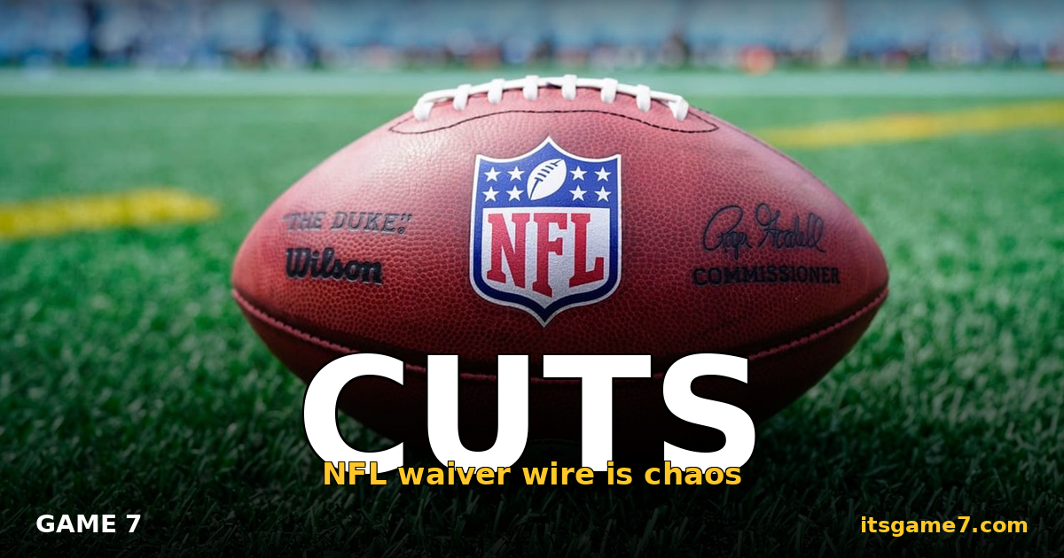 NFL Trade Rumors: Waiver Wire Chaos After 1,184 Players Get Cut