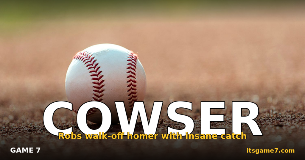 Orioles' Colton Cowser Denies Walk-Off With the Catch of the Year