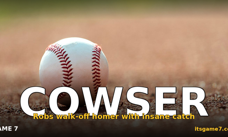 Orioles' Colton Cowser Denies Walk-Off With the Catch of the Year