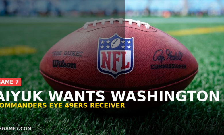 Brandon Aiyuk Wants Commanders Trade: How Washington Could Land the 49ers Wideout 1
