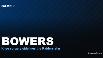 BOWERS Knee surgery sidelines the Raiders star