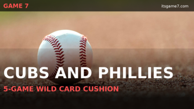 Cubs and Phillies Sit Comfortably Atop NL Wild Card Standings 1