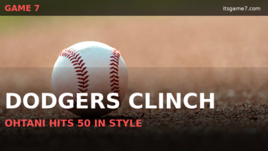 Dodgers Clinch NL West as Shohei Ohtani Hits 50th Home Run 2