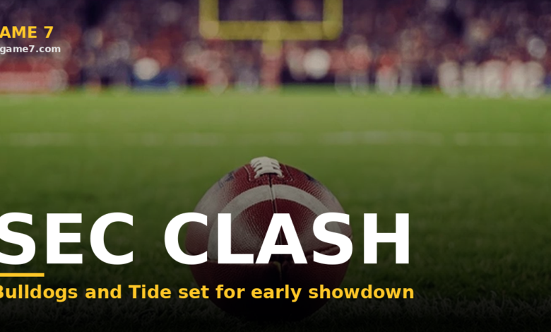 Georgia-Alabama Is Coming, And The SEC Title Race Starts Right Here