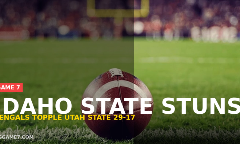 Idaho State Shocks Utah State in Historic FCS Upset: How the Bengals Pulled It Off 1