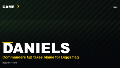 Jayden Daniels Blames Himself for Stefon Diggs' Celebration Penalty. He Shouldn't.