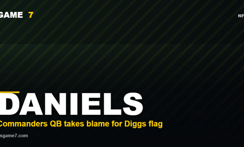 Jayden Daniels Blames Himself for Stefon Diggs' Celebration Penalty. He Shouldn't.