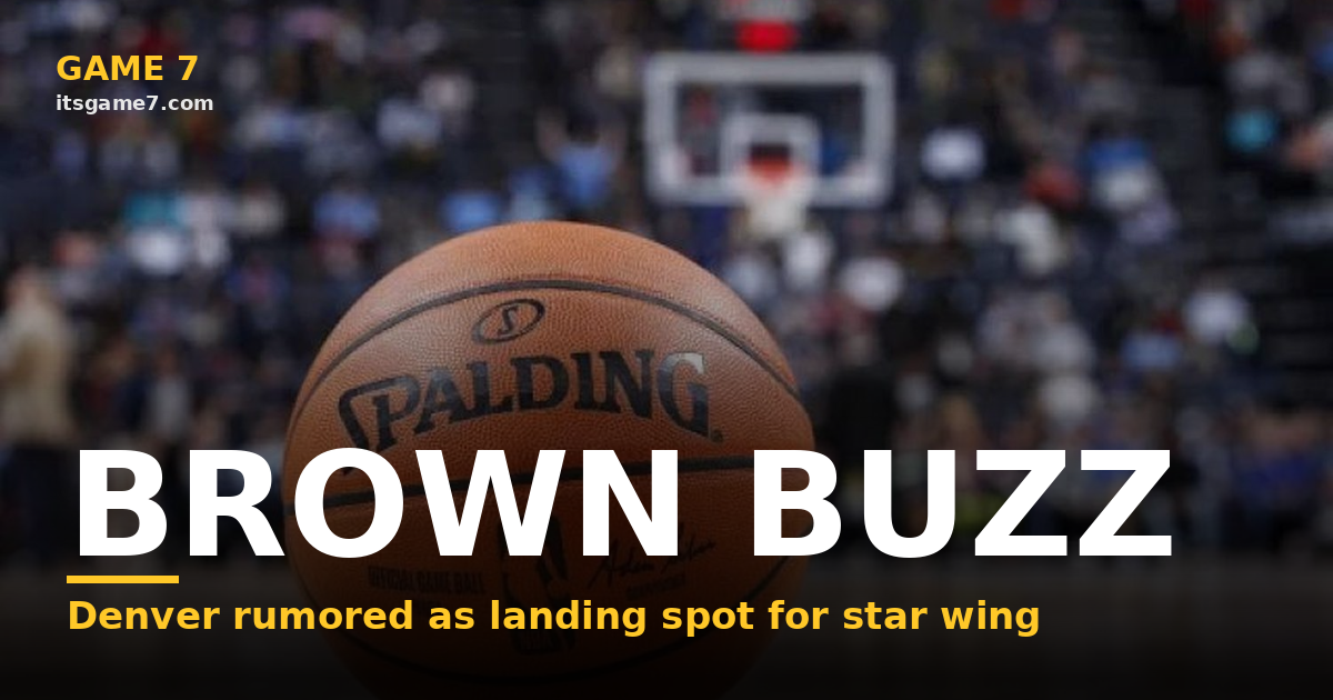 Jaylen Brown To The Nuggets Is The Rumor That Will Not Die