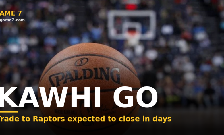 The Kawhi Trade Is About To Be Real, And It Only Took A Federal Case To Get Here