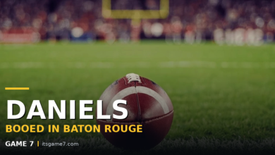 LSU Fans Booed Jayden Daniels' Name on the Video Board, and He Earned It