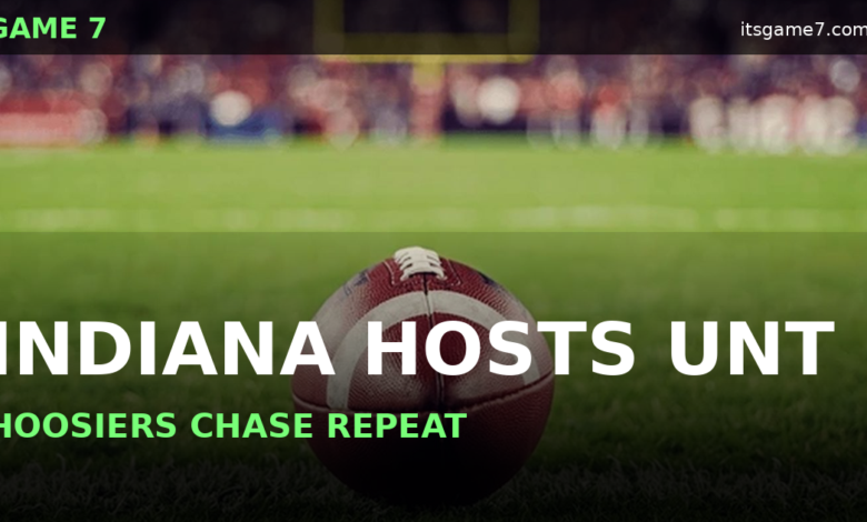 No. 6 Indiana Faces North Texas as Hoosiers Chase Playoff Repeat 1