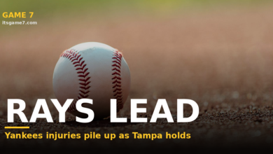 The Rays Are Somehow Still Leading The AL East, And The Yankees Cannot Catch A Break