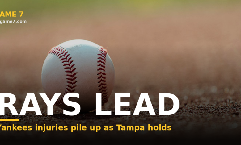 The Rays Are Somehow Still Leading The AL East, And The Yankees Cannot Catch A Break
