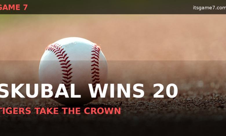 Tarik Skubal Wins 20th Game as Tigers Clinch AL Central Title 1
