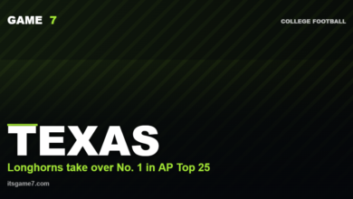 Texas Is the New No. 1 After Erasing a 20-Point Deficit Against Ohio State