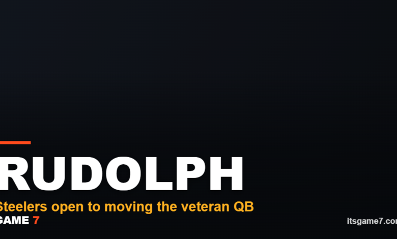 Will the Steelers Trade Mason Rudolph? What the Latest Report Says