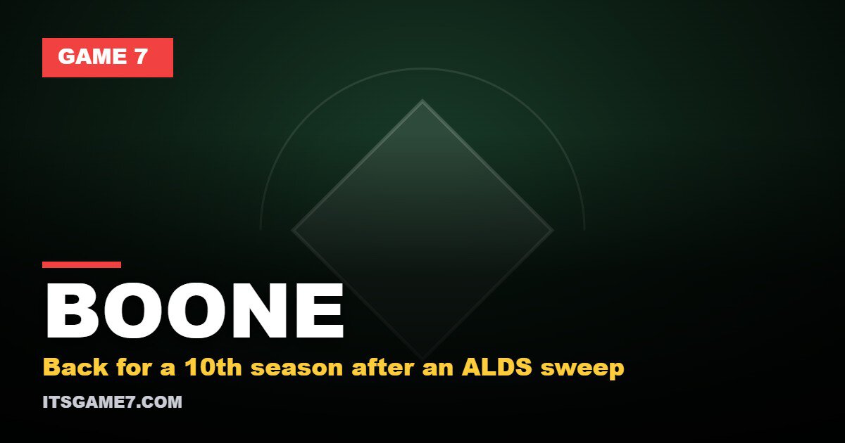 The Yankees Never Led for 27 Innings in October. Aaron Boone Is Reportedly Coming Back Anyway.
