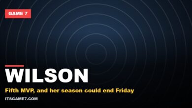 WILSON. Fifth MVP, and her season could end Friday