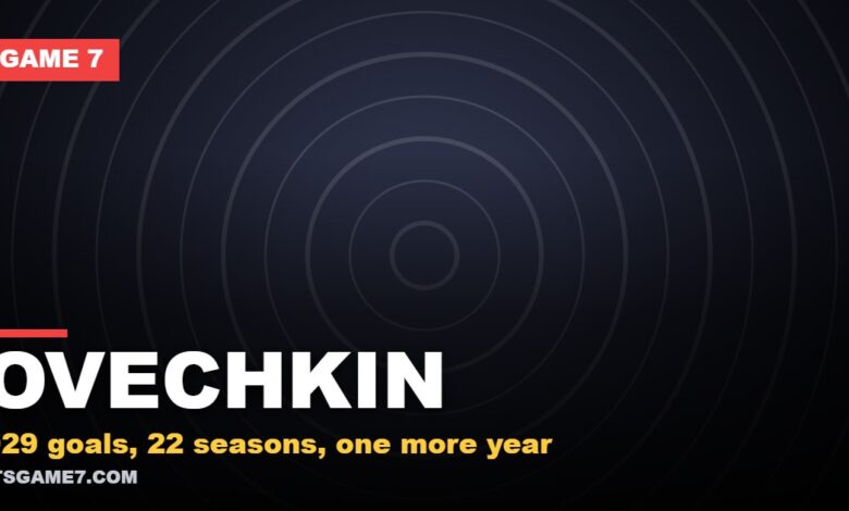 Ovechkin: 929 goals, 22 seasons, one more year | Game 7