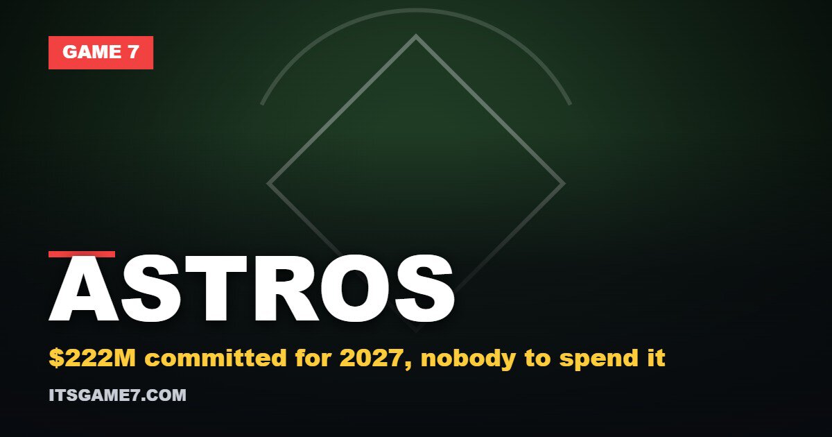 The Astros Fired Their GM and Their Manager. Now Three Infielders Are Trade Bait.