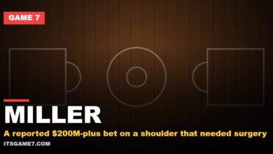 Miller: A reported $200M-plus bet on a shoulder that needed surgery | Game 7