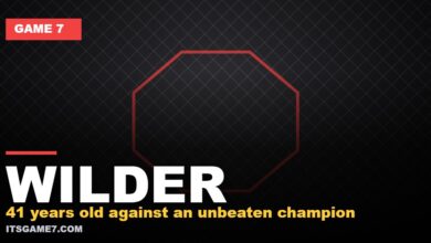 WILDER - 41 years old against an unbeaten champion