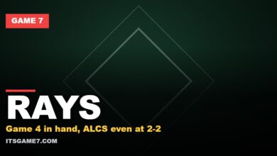 RAYS: Game 4 in hand, ALCS even at 2-2