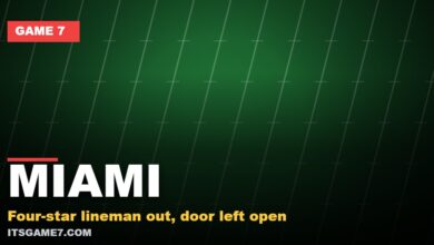 MIAMI: Four-star lineman out, door left open